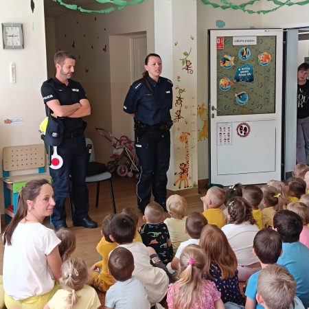 Policja w przedszkolu 
