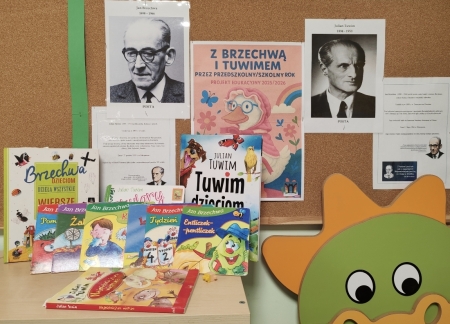 Projekt czytelniczy ''Z Brzechwą i Tuwimem przez przedszkolny rok''. 
