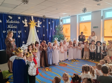 Jasełka w wykonaniu Rybek