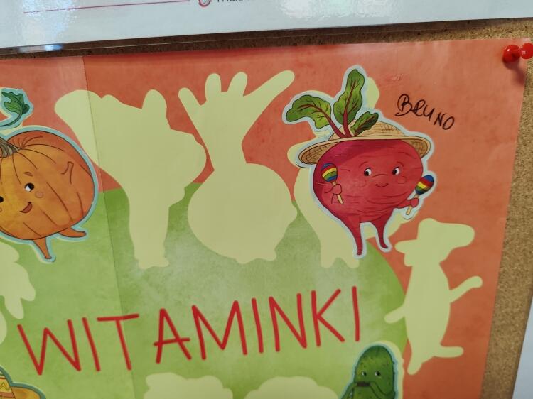 Projekt WITAMINKI - burak Bruno - Samorządowe Przedszkole w Izbicy