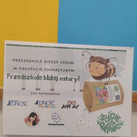 Przedszkole bliżej natury 